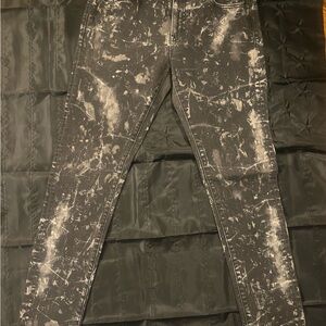 Denim & Supply Ralph Lauren Black and White Skinny Jeans